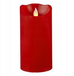 Star Trading Svéd Led Gyertya M-twinkle Piros 15cm (064-32)