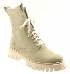 Nessi 24682 Khaki bokacsizma, Size 41, nubuk bőr (24682)