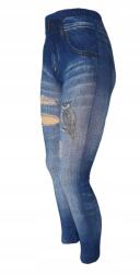  Farmer leggings pamut lyukakkal magas derék divatos tavaszi minták (0009)