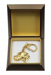 Art-Dog Pointer aranyozott kutya kulcstartó díszdobozban, kulcstartó (5906111205073)