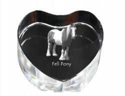 Art-Dog Fell póni kristály szív fényképpel, személyre szabott asztali dekoráció (5055882447189)