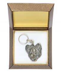 Art-Dog Papillon kutya kulcstartó díszdobozban, kulcstartó (5906111207442)