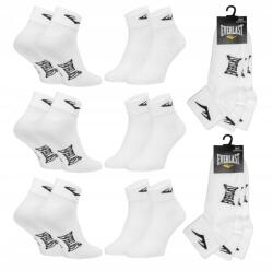 Everlast negyedzokni bokához, 6 db- méret , fehér (SKQ003) - allegro - 3 360 Ft