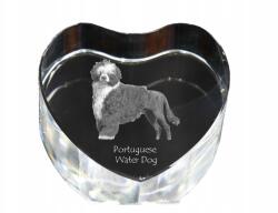 Art-Dog Portugál kutya parancsnok kristály szív, dísz kutya fénykép (5055882445895)