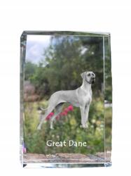 Art-Dog Német dog kutya kép kristályban, ajándéktárgy, trófea, köszönetajándék (5055882465732)