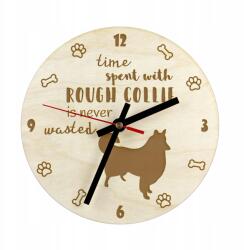 Art-Dog Skót juhászkutya, Collie gravírozott kutyaóra, átmérő 30 cm, kutya neve (5055882400443)