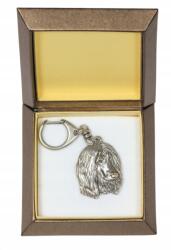 Art-Dog Afgán agár kulcstartó kutyával ajándékdobozban, kulcstartó (5906111208593)