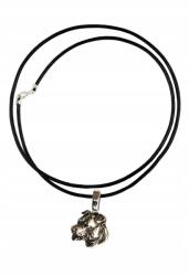 Art-Dog Amstaf Amstaff nyaklánc kutyával, apró medál a szíjon (5906111283590)