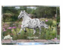 Art-Dog Noriker ló kristályos fotó, emléktárgy, trófea, köszönetnyilvánítás (5055882468412)