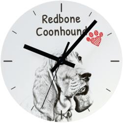 Art-Dog Redbone Coonhound kutyaóra lógó és álló, fényképes személyre szabás (5060381106802)
