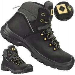 CERVA Férfi Munkavédelmi Cipő S3 ToWorkFor Nürburgring Hro Src Fekete 42-es méret Bőr (6B51.95)