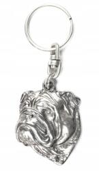 Art-Dog Bulldog kulcstartó kutyával, kulcstartó, medál (5906111200252)