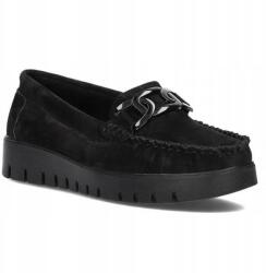 Filippo Női Félcipő Filippo 3334 Papucs Bőr Fekete (DP3334/23 BK)