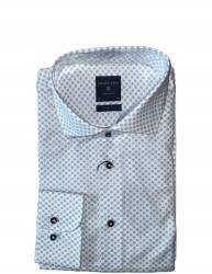 Profuomo férfi ing fehér pöttyös 43-as