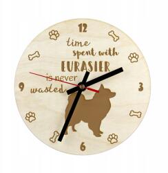 Eurasier gravírozott kutyaóra, átmérő 30 cm, kutya neve (5055882400092)