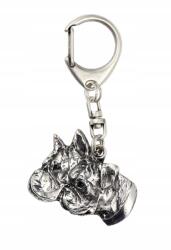 Art-Dog Boxer kulcstartó kutyával, kulcstartó karabinerrel, kitűző (5906111203161)