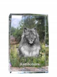 Art-Dog Farkas spicc kép kutya kristály, ajándéktárgy, trófea, köszönetajándék (5055882466692)