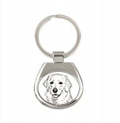 Art-Dog Kuvasz kutya kulcstartó, fényképes kulcstartó, kulcstartó (5055882472747)