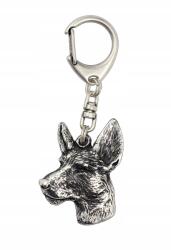 Art-Dog Podenco Ibiza kutya kulcstartó, kulcstartó karabinerrel (5906111203109)