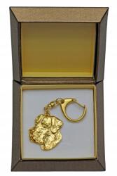 Art-Dog Német dog aranyozott kutya kulcstartó díszdobozban, kulcstartó (5906111205042)