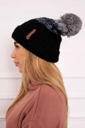 Kesi Alice polár sapka K248 fekete+szürke