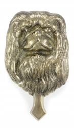 Art-Dog Pekingi sárgaréz ajtó kopogtató kutyával, retro ajtódísz (5906111247264)