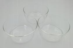 Üvegtál Szett 3 Db-os Aboofan 300 ML Átlátszó Könnyű (6917409782649)