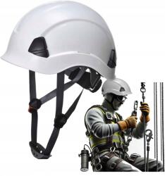 Consorte Munkavédelmi sisak magasban végzett munkákhoz 4 db-os Fehér Alpin napellenző nélkül (5901832506256)