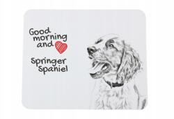 Art-Dog Springer spániel angol egérpad kutyával, saját fotóval (5055882491373)