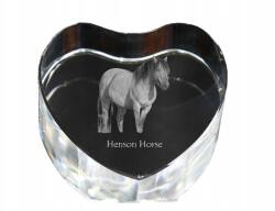 Art-Dog Henson ló kristály szív fényképpel, személyre szabott asztali dísz (5055882447387)