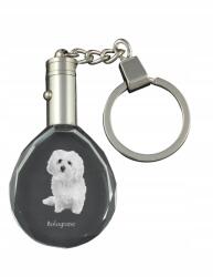 Art-Dog Bolognai kristály kulcstartó kutya fotóval, kulcstartó, medál (5055882431041)