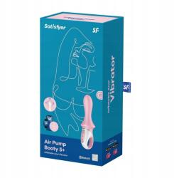 Satisfyer Air Pump Booty 5+ Rosa pumpás vibrátor (4061504038551)