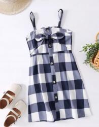 Shein Kockás Mini Ceruzaszoknya 140 V3S