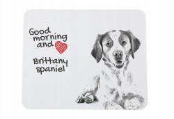 Art-Dog Brittany spániel egérpad kutyával, az Ön fényképével (5055882492431)