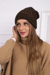 Kesi Női sapka Delia K260 piros+sötét zöld