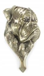 Art-Dog Boxer sárgaréz ajtó kopogtató kutyával, retro ajtódísz (5906111247141)