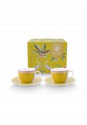 Pip Studio La Majorelle Yellow eszpresszó csésze szett PiP Studio, 2 db (8720812324683)