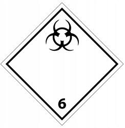 Print&Stick Címke Adr 6.2 Fertőző anyagok