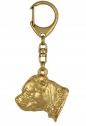 Art-Dog Staffordshire Bull Terrier aranyozott kutya kulcstartó, kulcstartó (5906111203802)