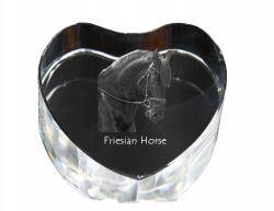 Art-Dog Frizbi ló kristály szív fényképpel, asztali dísz (5055882447066)