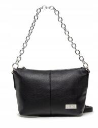 Big Star Női Kézitáska Big Star KK574036 postás táska öko bőr lánccal, fekete (175418906)