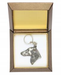 Art-Dog Perzsa agár, Saluki kutya kulcstartó díszdobozban, kulcstartó (5906111206148)