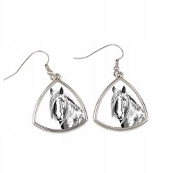 Art-Dog Kanadai ló háromszög alakú, lógós fülbevaló fényképpel, személyre szabható (5055882477032)