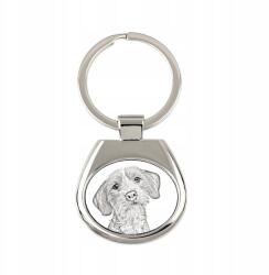 Art-Dog Basset kulcstartó kutyával, fényképes kulcstartó, medál (5055882472709)