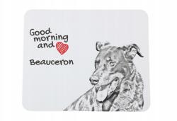 Art-Dog Beauceron francia juhászkutya egérpad kutyával, az Ön fényképével (5055882491021)