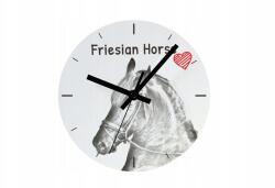  Ló fríz óra lógó és álló lóval, személyre szabható fényképpel (5060381105072)