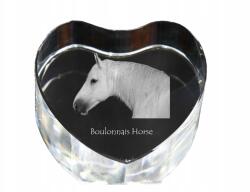 Art-Dog Bolognai ló kristály szív fényképpel, asztali dísz (5055882447301)