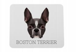 Art-Dog Boston terrier egérpad geometrikus kutyával (5056739222331)