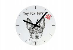Art-Dog Amerikai toy terrier óra kutyával lógó és álló, személyre szabható (5060381107342)