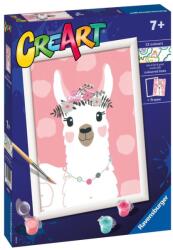 Ravensburger Fess számok szerint CreArt Láma, dráma nélkül (4005556201914)